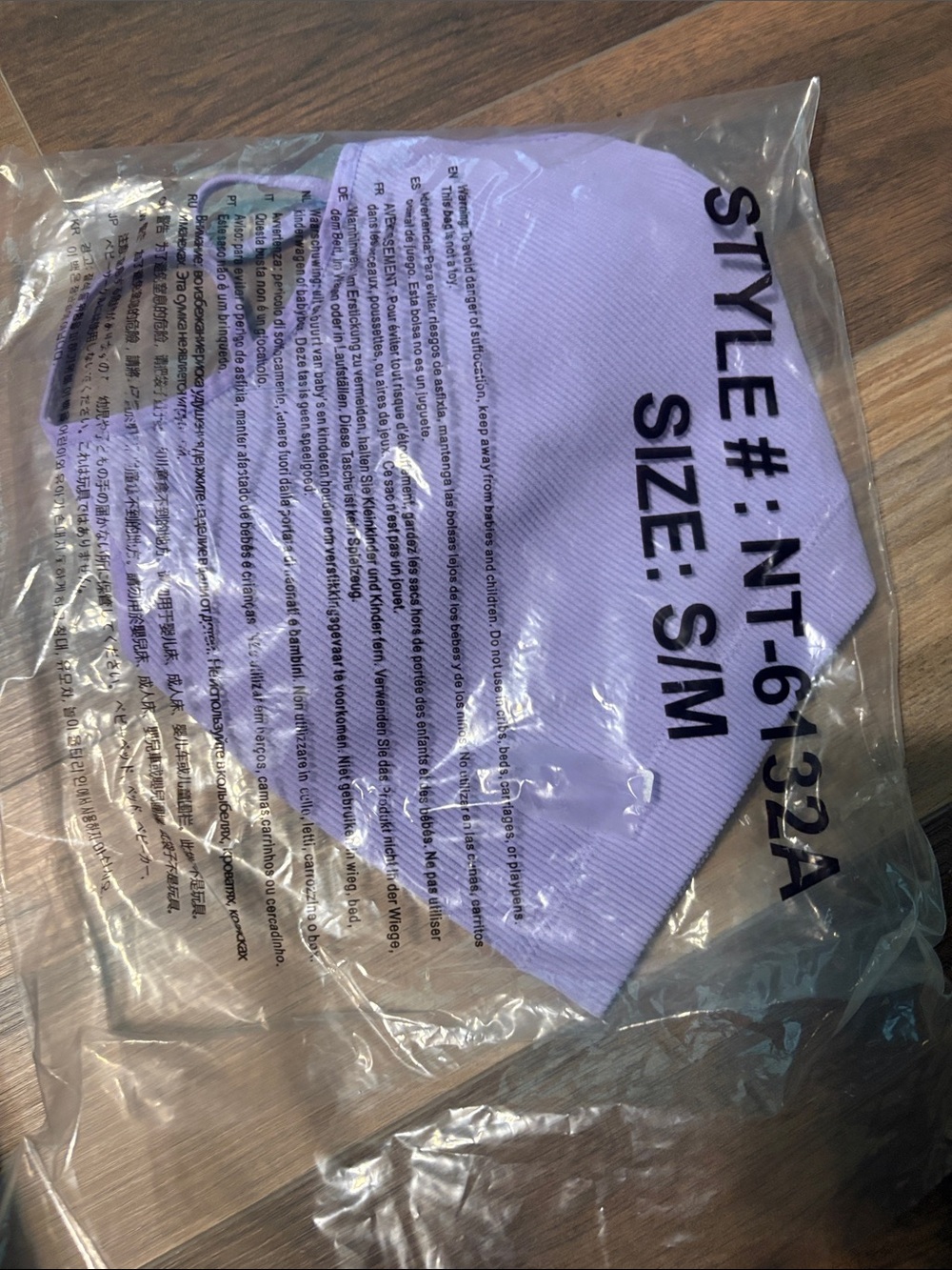 Zenana Outfitters Lilac Crop Top